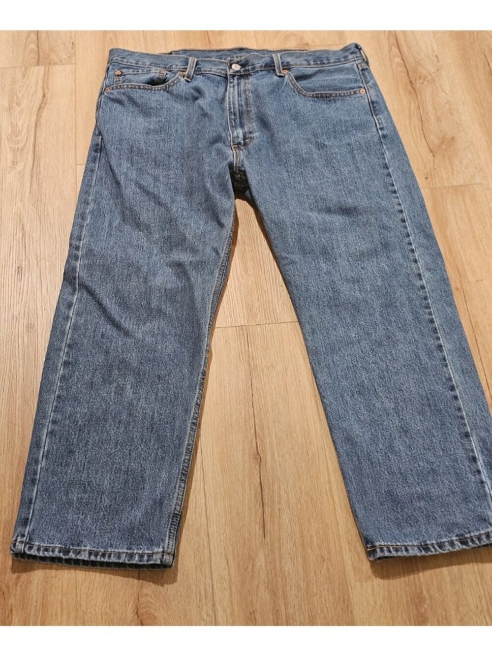 Levis Jeans 505 Mens 40x29 Rare Blank Red Tab Trademark “R” Tag Straight Fit
